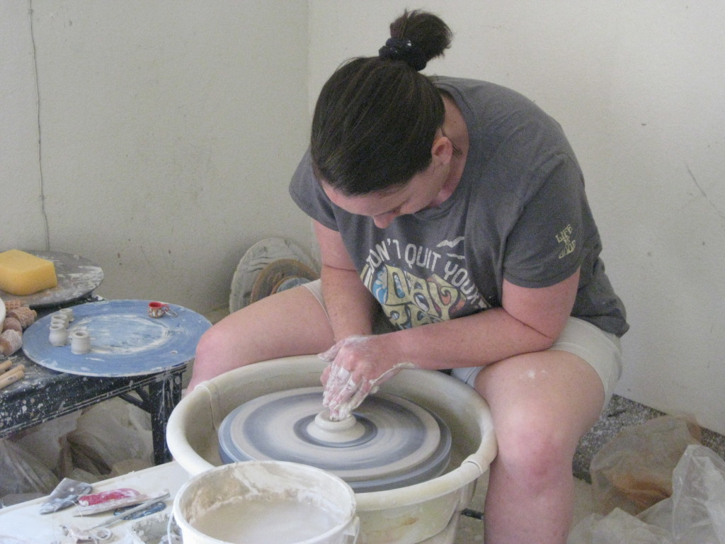 spinning clay 1